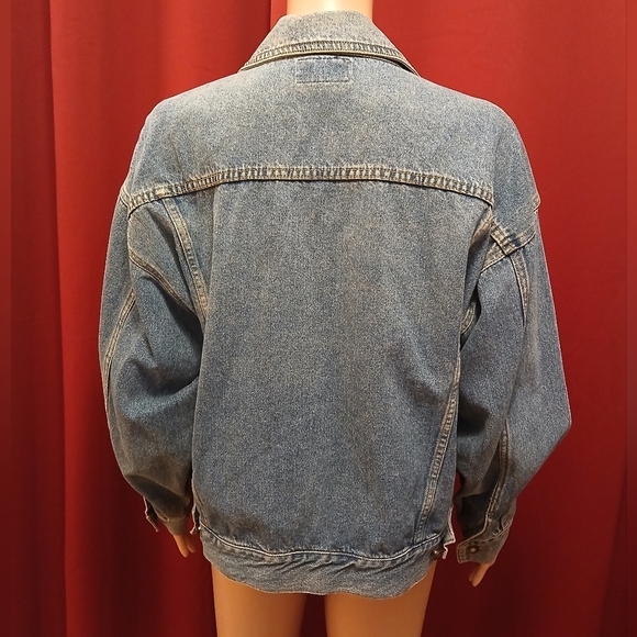 Bugle BOY Medium Wash Jean Jacket size L​​​ - Picture 4 of 7